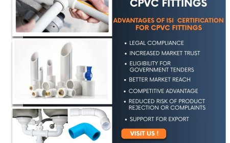 ISI Consultant for CPVC Fittings: A Guide to Safe and Certified Plumbing Products
