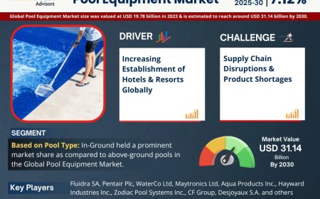 Global Pool Equipment Components Market Size, Share, Demand, Forecast, Report 2025-2030