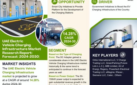 UAE Electric Vehicle Charging Infrastructure Market Poised for Strong 14.28% CAGR Through 2030 | Size & Opportunity Insights